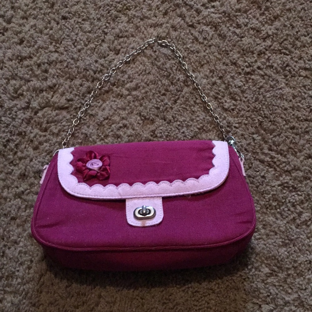 VHTF Vintage Gymboree Romantic Garden purse with chain handle